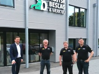 Besøg af borgmester Thomas Kastrup-Larsen
